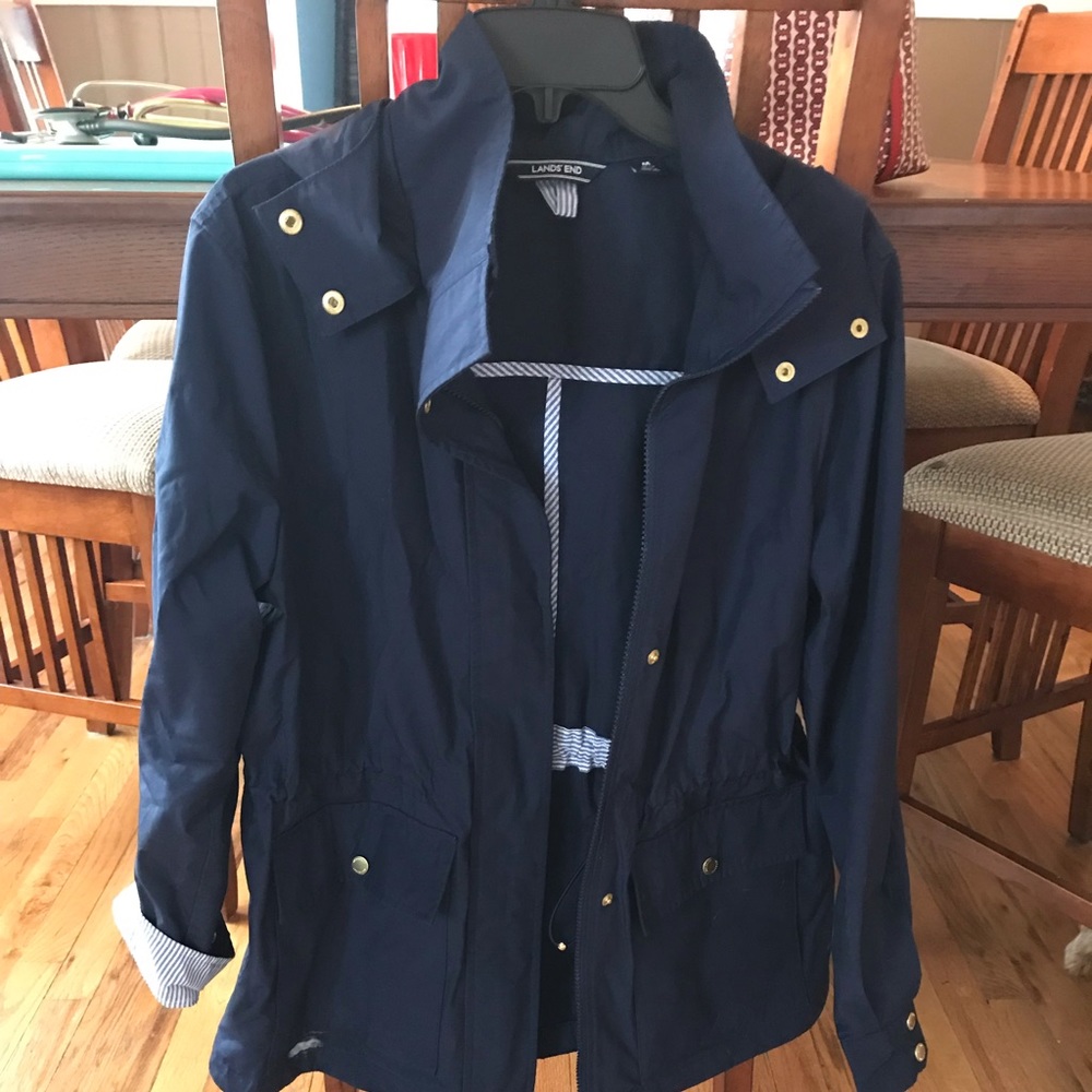 Lands End rain jacket